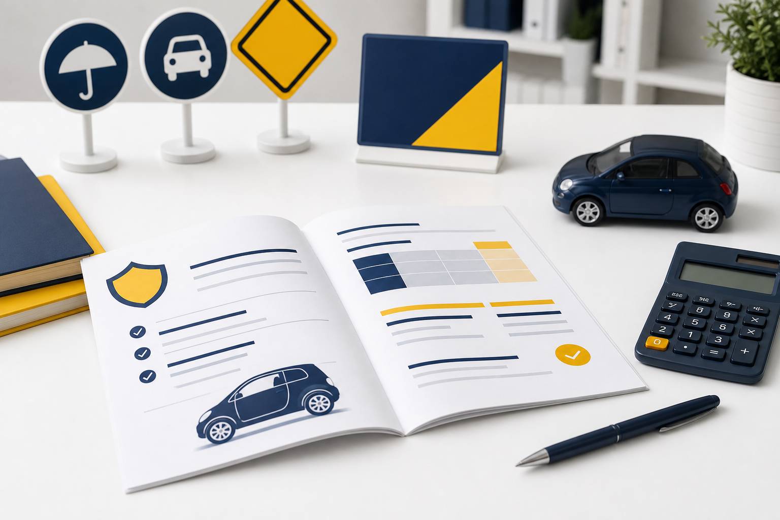 Contrat d'assurance pour voiture sans permis avec garanties et tarifs detail