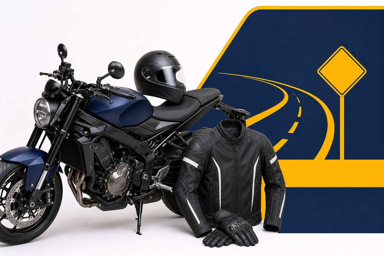 Equipement moto obligatoire casque gants blouson pantalon bottes de protection